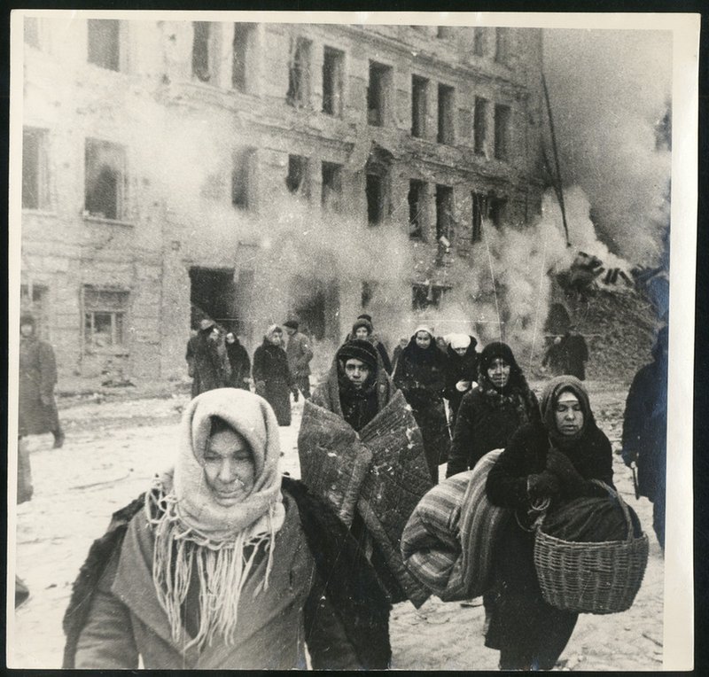 After bombing