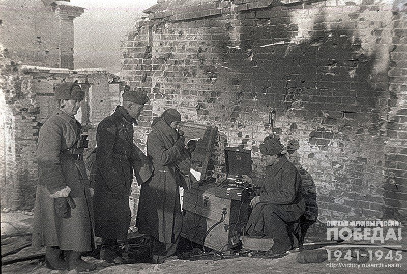 Radio appeal of a German POW to German soldiers