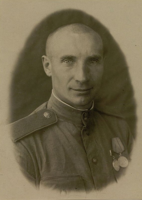 Image: Driver private soldier Golovatinsky
