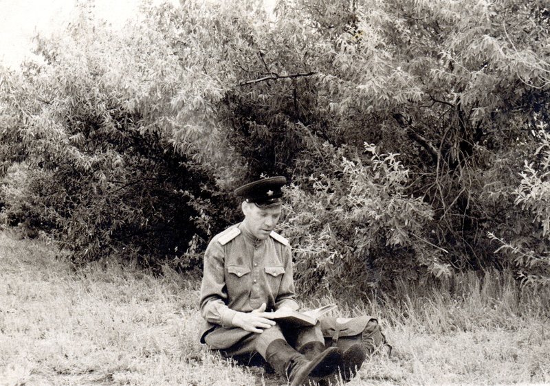 Kardatov A. M. at Mamaev Kurgan. 1943.