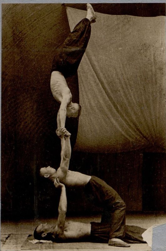 Image: Acrobats - Kuleshov. Kudryashov. Morozov