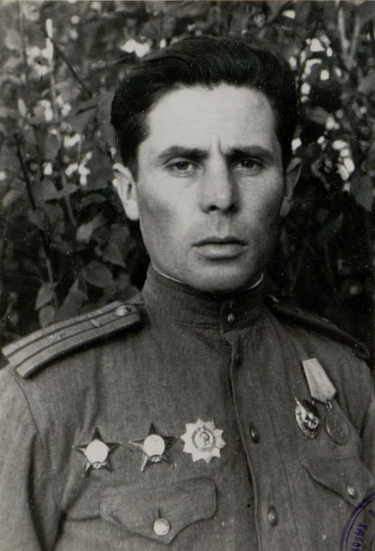 Фотография: Командир 1-го танкового батальона майор Горчаков В.Я.