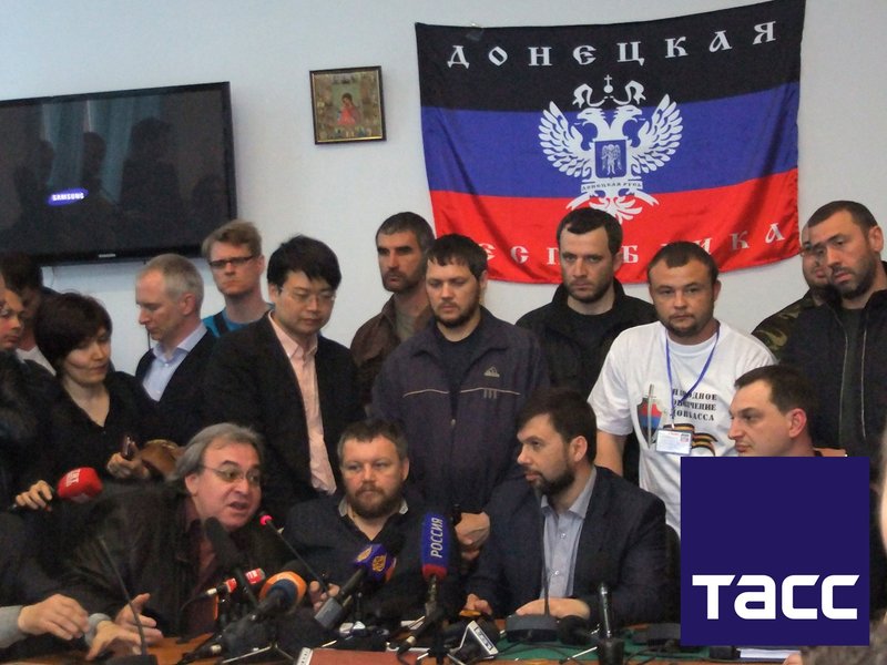 Head of the public organization "Donbass Voters Committee" Alexander Khryakov