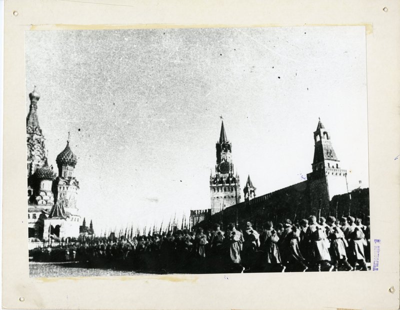 "From Red Square to the Front Line"