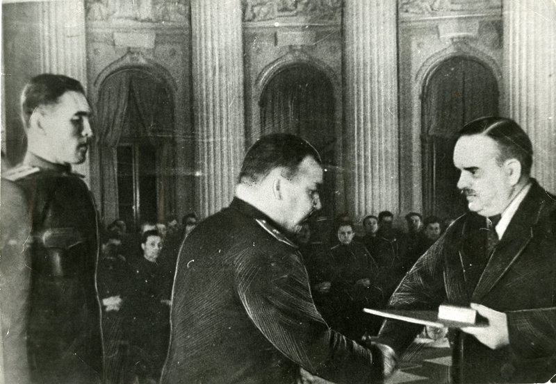 "Awarding ceremony for soldiers of the Dzerzhinsky Special Purpose Division at the Kremlin."