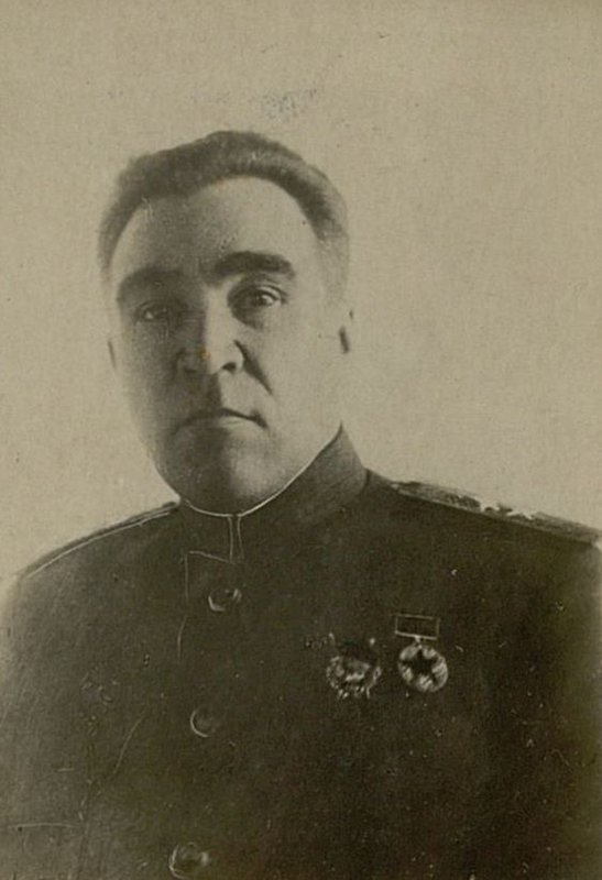 Image: Lieutenant General Quartermaster of the Service Loginov Ivan Mikhailovich. Chief of Logistics of the North-Western Front