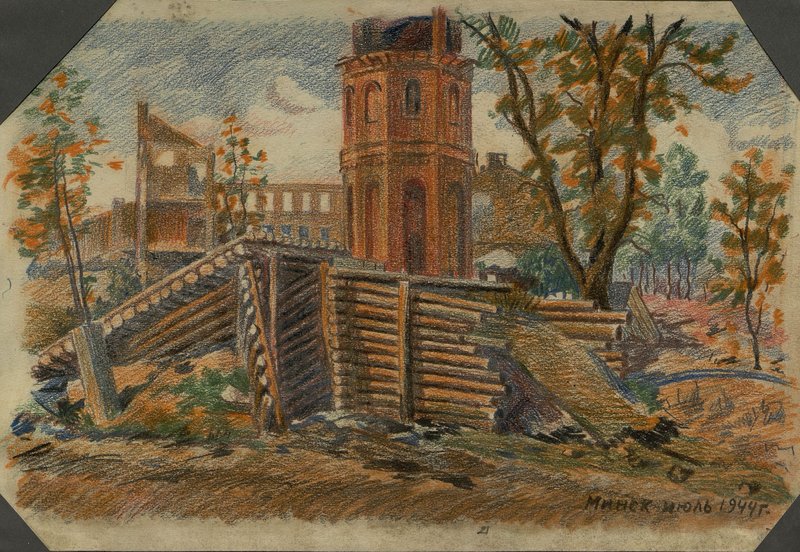 Фотография: Минск, июль 1944 г.