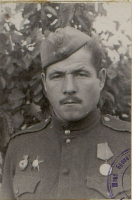 Image: Tank company commander junior lieutenant Napalkov Ivan Andreevich