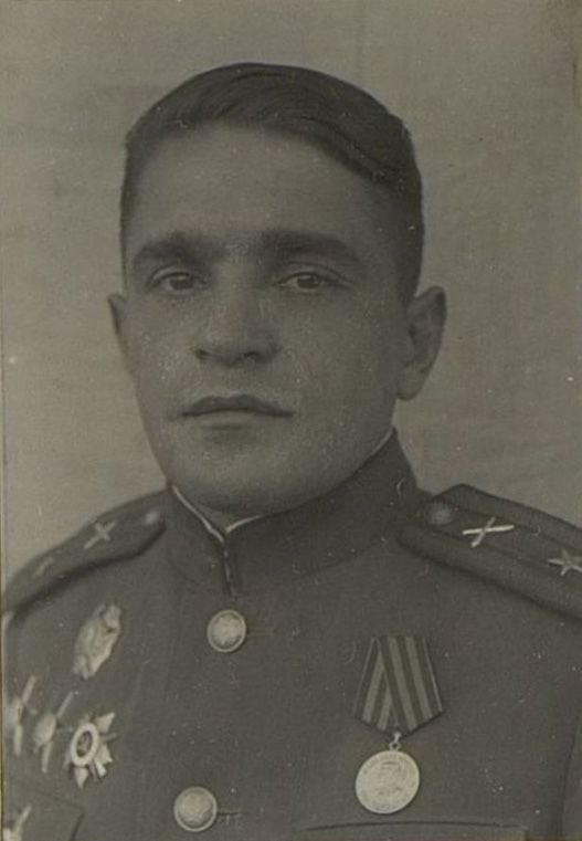 Image: The battalion commander, Guards Major Rodin G.I.