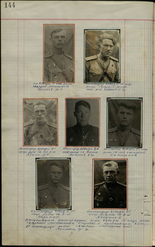 Original image: The platoon commander of the 1st engineering company of the guard, Lieutenant Bukreev F.S.