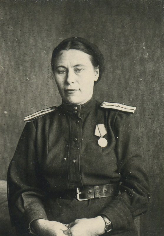 Komarova A.V., Junior Lieutenant of the medical service