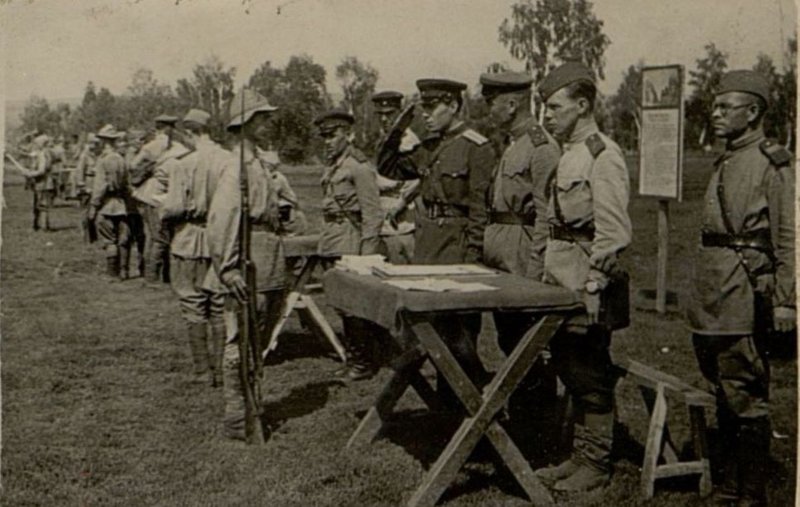 Фотография: Принятие военной присяги