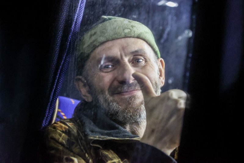 Return of Russian prisoners of war. Russia. Moscow Region