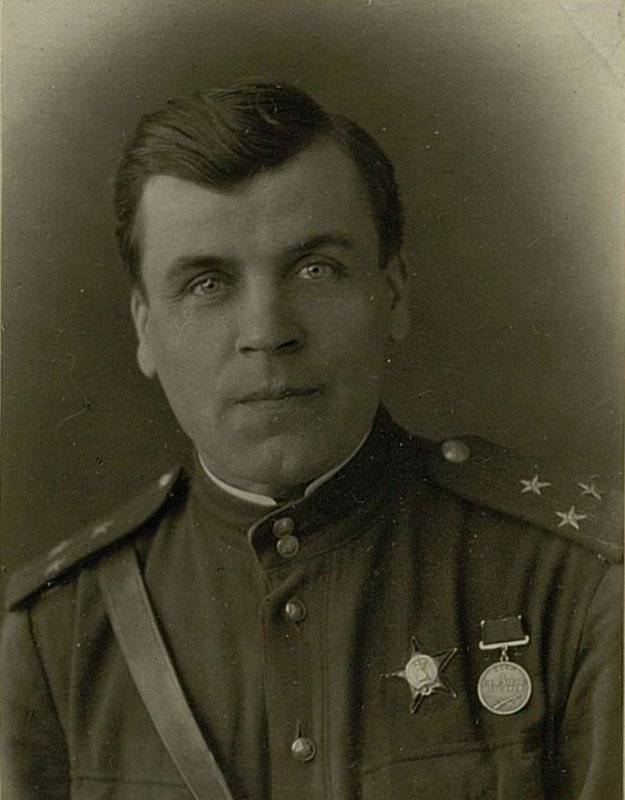 Image: Engineer-Lieutenant Colonel Babushkin Vasily Dmitrievich. Assistant Commander of Armored and Mechanized Forces of the North-Western Front for Supply, Repair and Operation of Combat and Auxiliary Vehicles