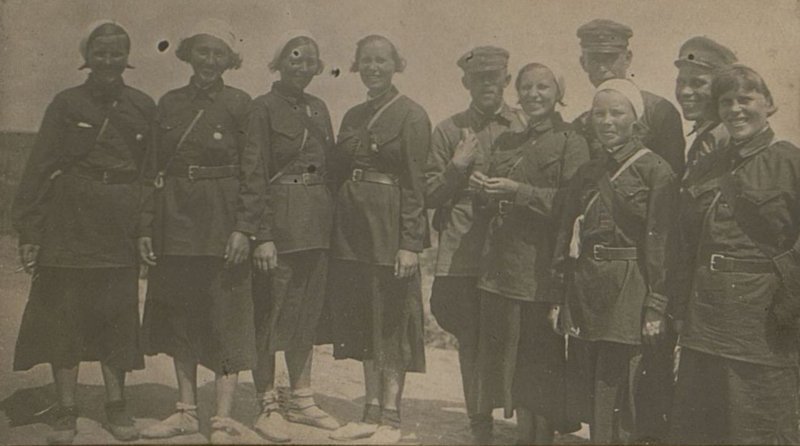 Фотография: Женорганизация полка в борьбе за первенство внесла немалую лепротивотанкового батальонау