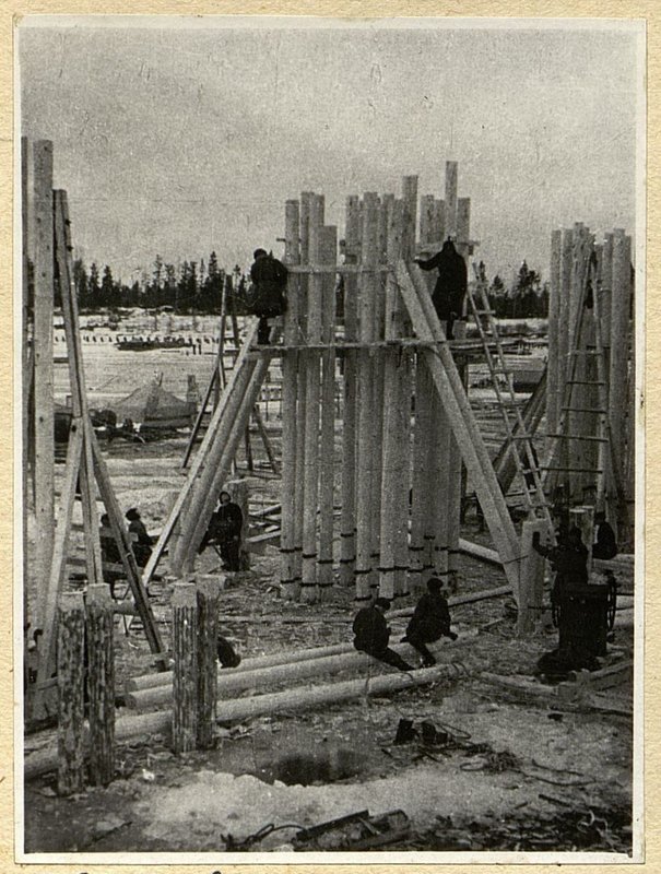Фотография: Обстройка опор под пролетные строения дл. 11,0 м