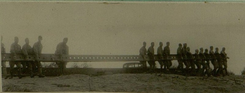 Фотография: Журнал боевых действий 36 понтонно-мостового полка