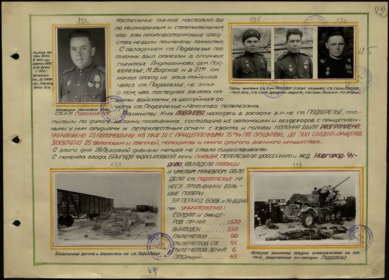 Original image: Senior Sergeant Shishkin is a radio operator