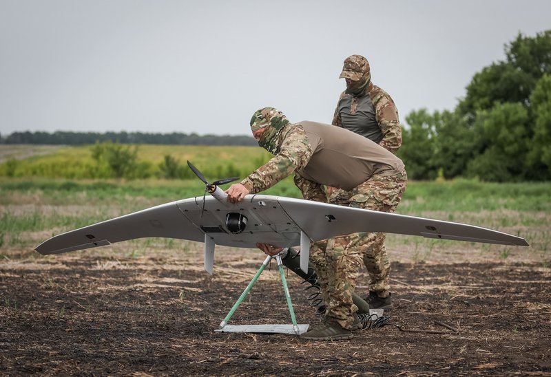Supercam" UAV Crew on the Krasnyi Lyman Front