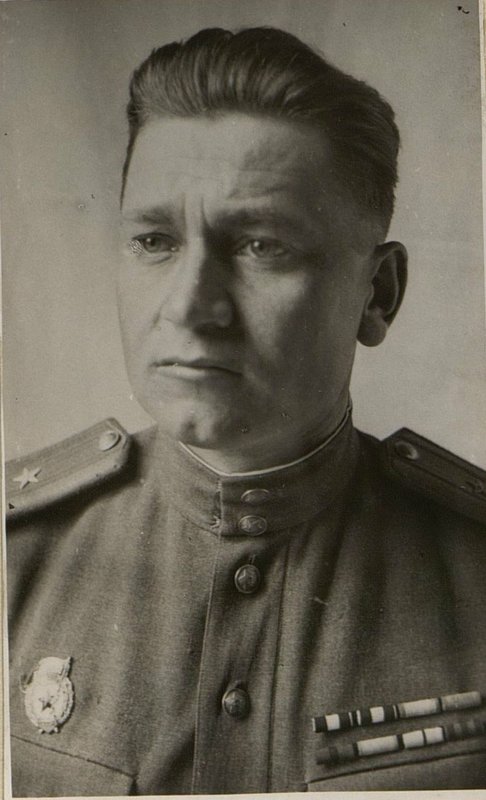 Image: Chief of Staff of the 13th Guards Rifle Division of the Guards Colonel Belsky Tikhon Vladimirovich
