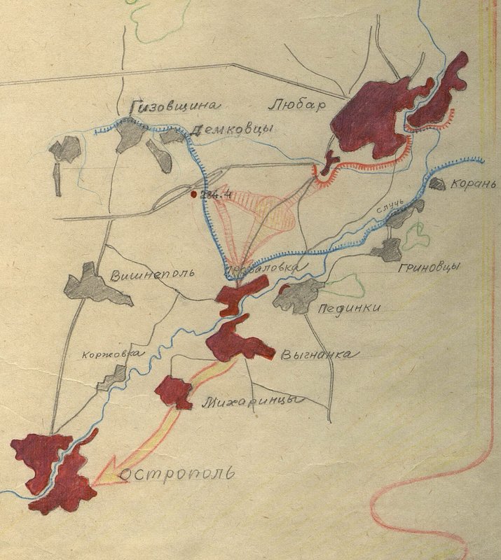 Image: Capture of Ostropol and battles on the southern Bug