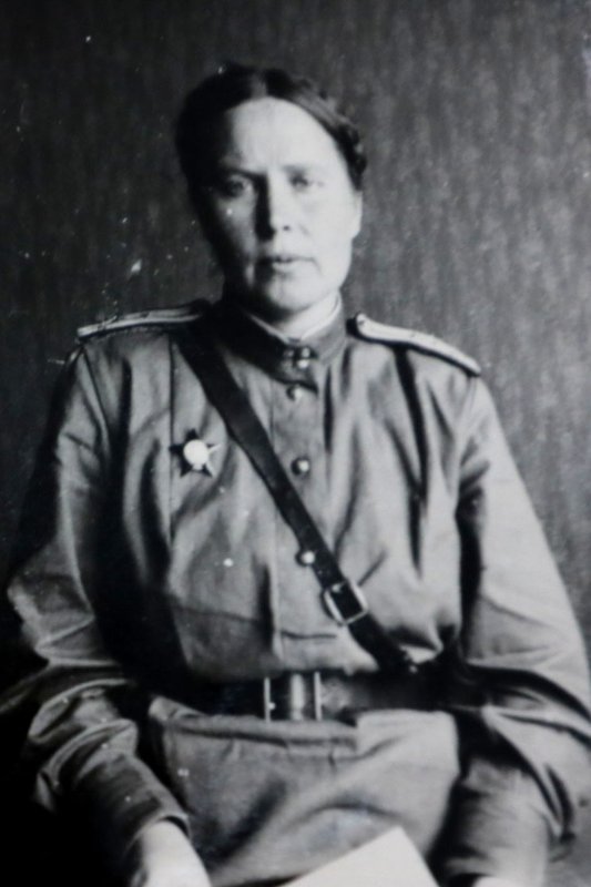 Fedorova A.D., Major of the Medical Service, Head of the Women's Medical Department