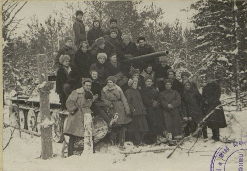 Фотография: Группа Ленинградских артистов