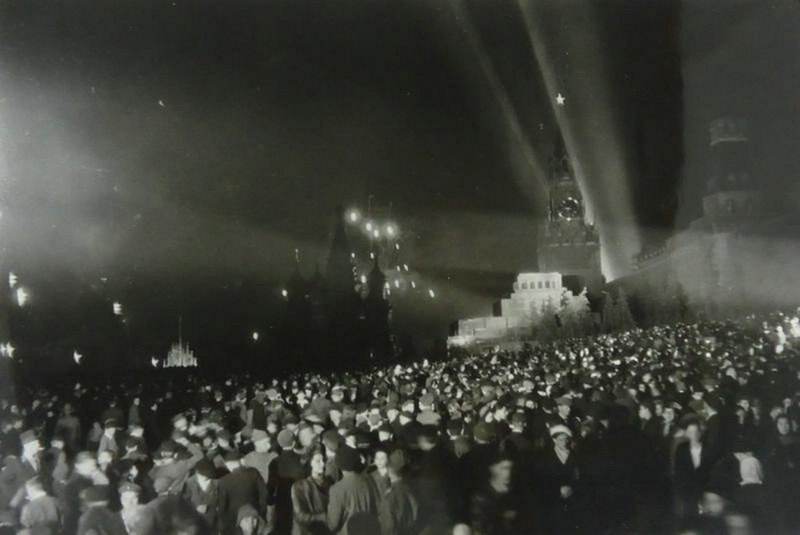 День Победы. Москва, 1945 г