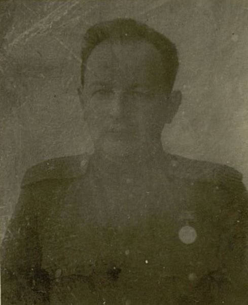 Фотография: Майор интендантской службы Хорошев Николай Зосимович. Заместитель командира 150 стрелковой дивизии по тылу
