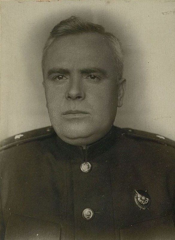 Image: Major General Dmitry Kolesnikov. Member of the Military Council of the 1st Shock Army