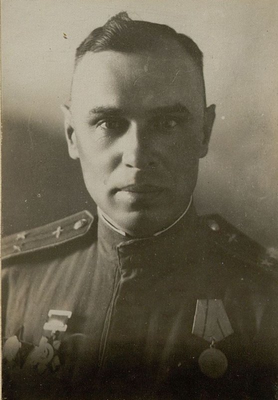 Image: Head of the Political Department, Lieutenant Colonel Yanishevsky M.P.