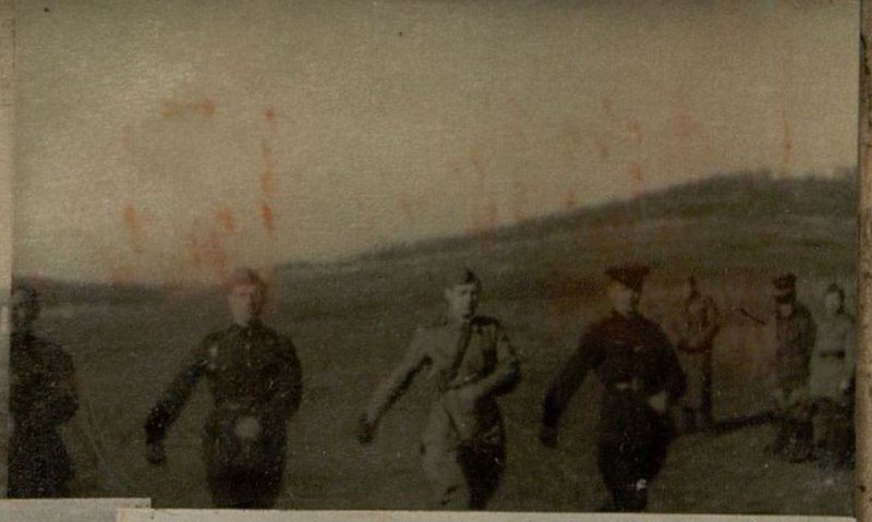 Фотография: На занятиях строевой подготовки