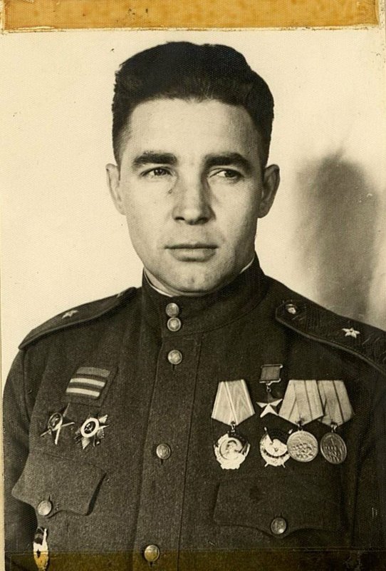 Image: Head of the Political Department of the 49th Guards Rifle Division of the Guards Colonel Miralevich