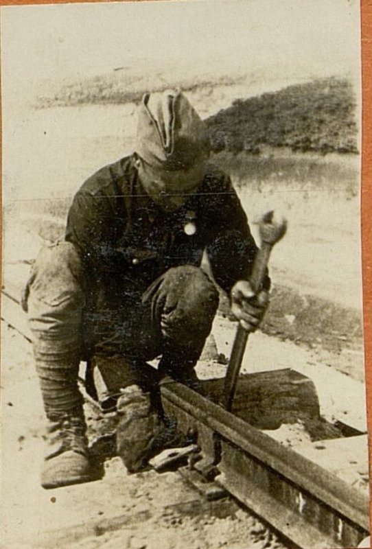 Фотография: Сволчивание стыков