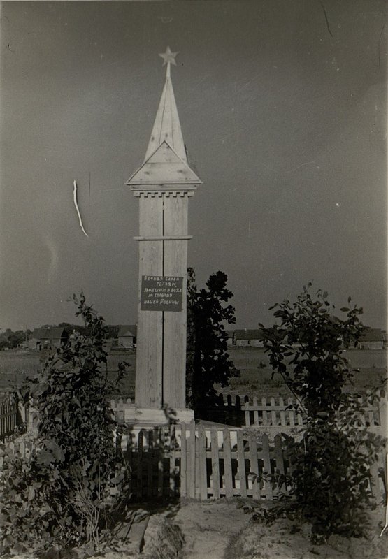 Фотография: Братская могила расположена на крестьянском кладбище города Пружаны