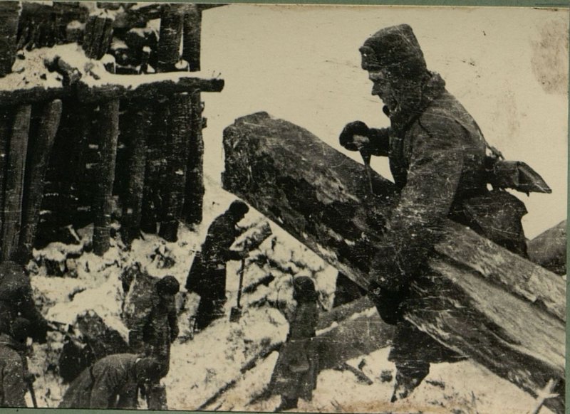 Image: Defense fortification by sappers M. Sadovoy