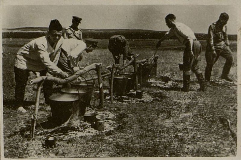 Image: Carrying out works on the subsidiary farm
