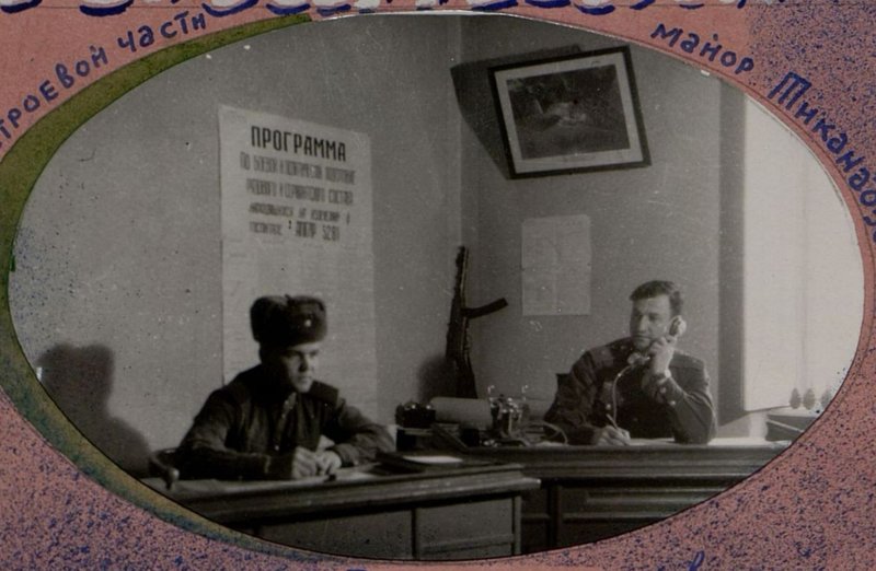 Image: Chief of the combat unit Major Tikanadze