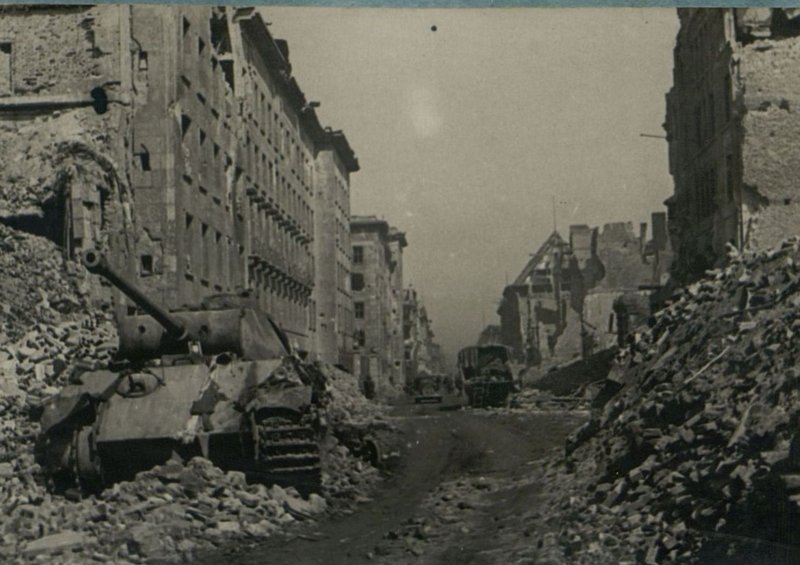 Image: Ruined streets