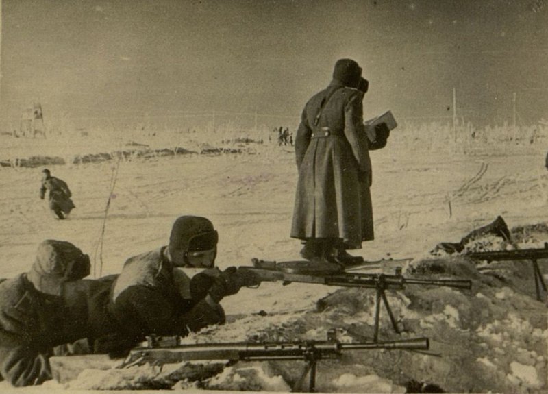 Фотография: На занятиях огневой подготовки