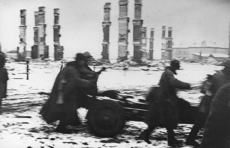 Beginning of the operation near Nevskaya Dubrovka