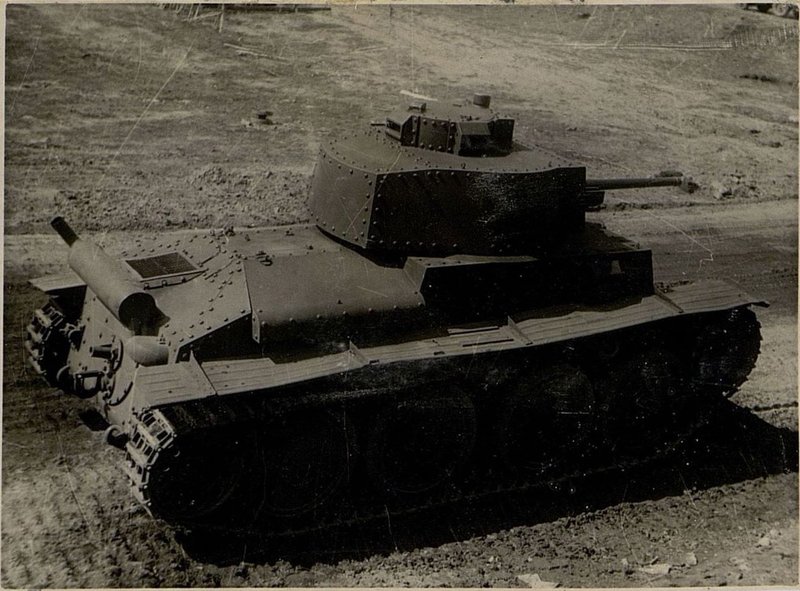 Image: Light tank "Prague-38T" (Czechoslovakian)