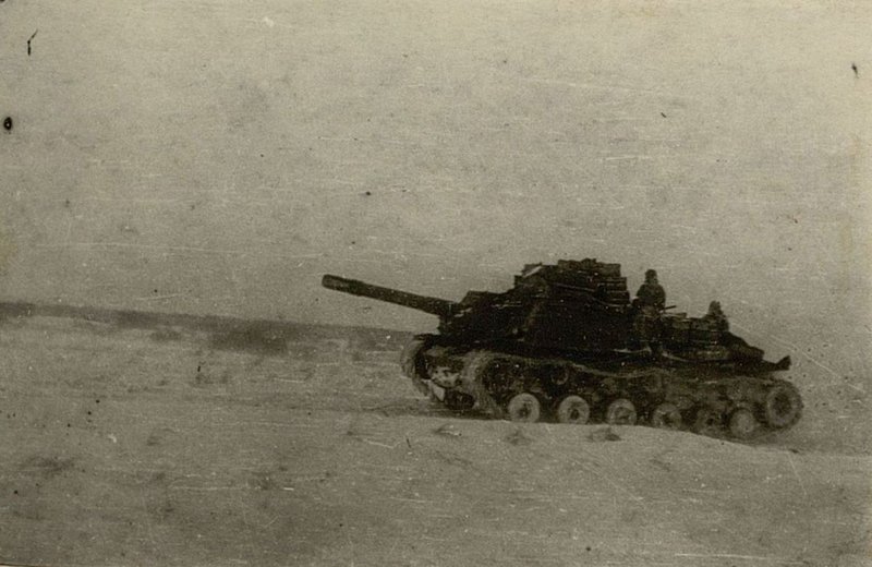 Image: The infantrymen under Orsha were carefully preparing to break through the defense, they were engaged together with the self-propelled guns