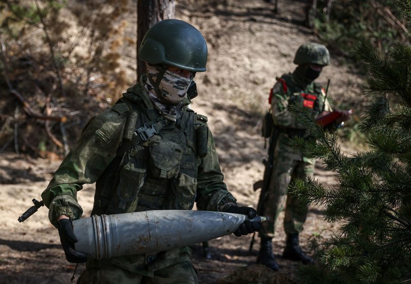 CMD Artillery in Action in SMO Zone