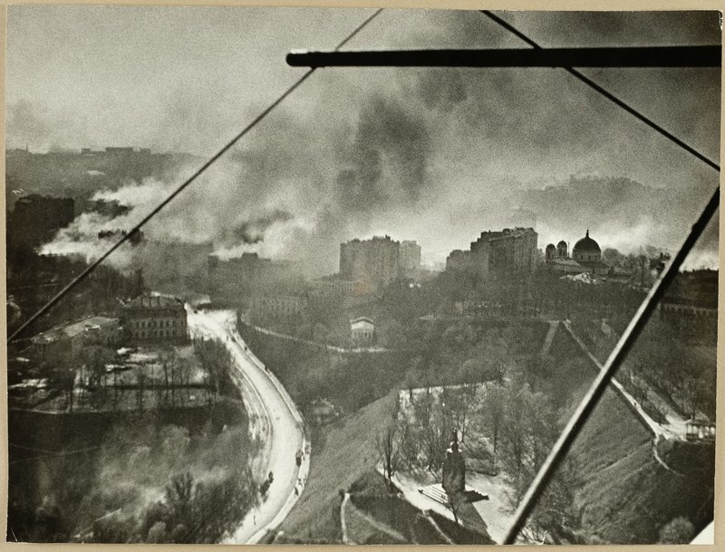 Kiev on the day of liberation.