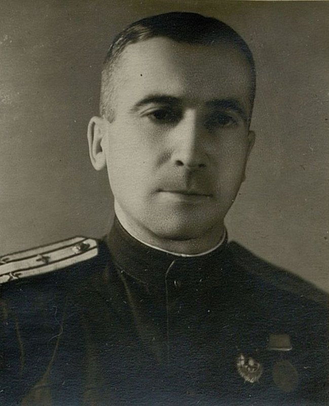 Фотография: Подполковник Черный Александр Семенович. Начальник разведывательного отдела штаба 6 воздушной армии