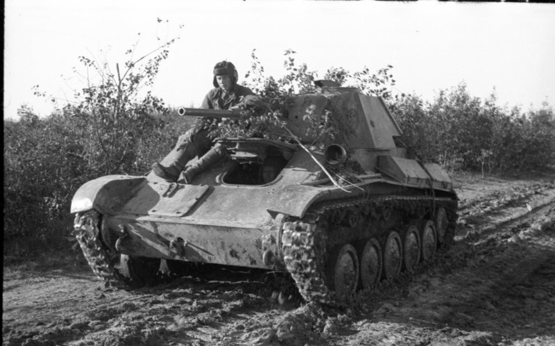 «Калининский фронт. Танк Т-70 подо Ржевом.»