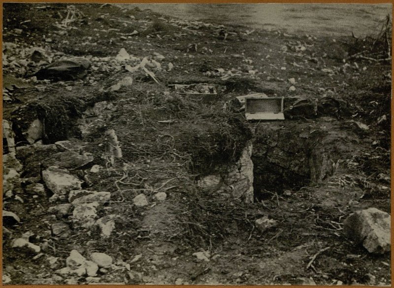Фотография: Общий вид буто-бетонной огневой точки
