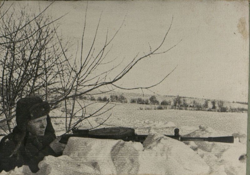 Фотография: Пулеметчик Шаповалов