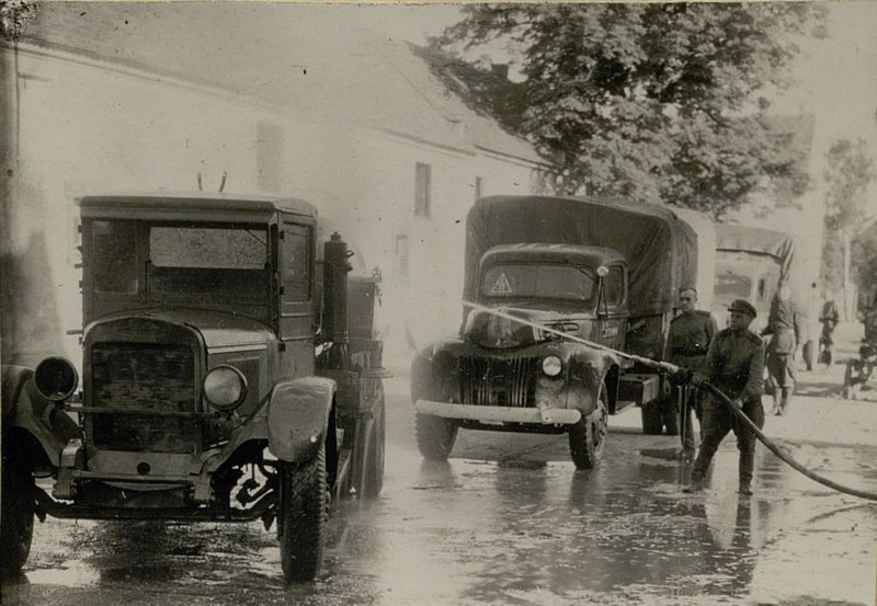 Фотография: На моечном пункте